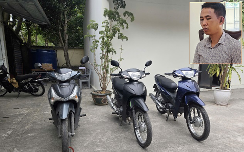 Bắt đối tượng có 6 tiền án chuyên trộm xe máy tại Hà Nội