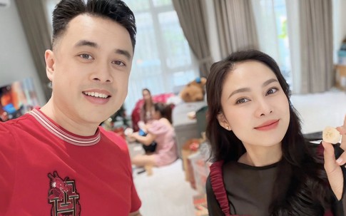 Phản ứng của Dương Khắc Linh khi vợ báo mang thai đôi lần hai