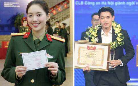 Đình Bắc và nữ Trung úy là Á hậu Việt Nam lại gây chú ý