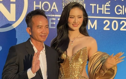 Bố đẻ Hoa hậu Ý Nhi gây chú ý 