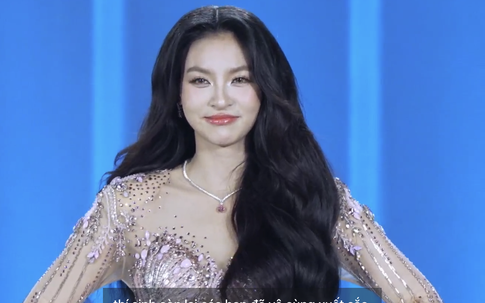 Nữ sinh quê Hưng Yên nhận tin vui ngay trên sân khấu chung kết Miss World Vietnam 2025