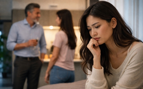 Đang học năm cuối đại học, tôi hốt hoảng nhận ra yêu thầm bố của bạn thân