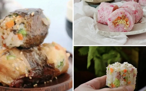 5 công thức làm cơm nắm siêu nhanh dùng ăn sáng - trưa - tối đều ngon lại đẹp mắt, nhìn thấy đã thích mê