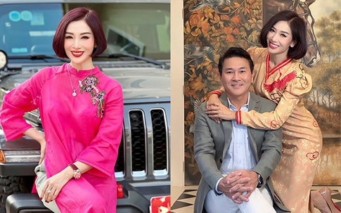 21 năm hôn nhân từ lúc ở nhà thuê đến sở hữu biệt thự 600m2 của Hoa khôi Thể thao Thu Hương