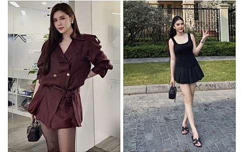 Nữ diễn viên quê Tuyên Quang đang gây sốt với phong cách 'nữ tổng tài' trên phim VTV, ngoài đời ra sao?