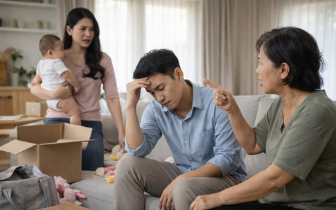 Vợ bế con 5 tháng về ngoại, đòi tôi thuê nhà ở riêng mới quay về