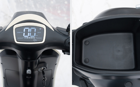 Thực tế xe máy điện giá 19,7 triệu đồng ở Việt Nam đẹp cổ điển, đi 90 km/lần sạc, trang bị tối ưu, rẻ hơn Vision, chỉ ngang xe số Wave Alpha chị em nhìn là mê