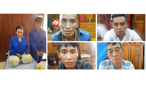 Bắt 6 đối tượng có quan hệ thân tộc vận chuyển, mua bán ma túy liên tỉnh xuyên biên giới