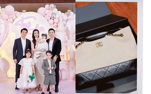 Đỗ Mỹ Linh được anh chồng tặng túi hàng hiệu giá hơn 300 triệu đồng