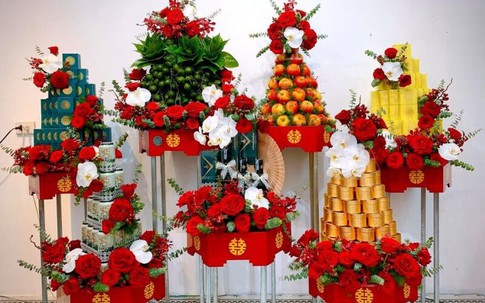 Ý nghĩa và lưu ý phong thủy của tráp ăn hỏi trong văn hóa người Việt