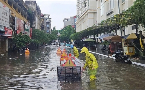 Mùa mưa năm nay, Hà Nội dự báo có khoảng 220 điểm ngập cục bộ