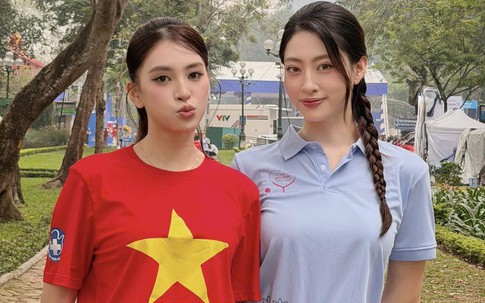 Ba hoa hậu Lương Thùy Linh, Tiểu Vy, Thanh Thuỷ làm điều ý nghĩa trong Ngày Sức khoẻ toàn dân