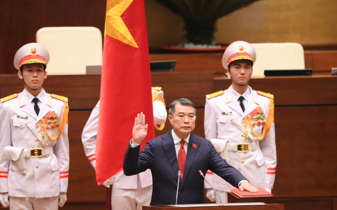 Ông Lê Minh Hưng được Quốc hội bầu làm Thủ tướng Chính phủ