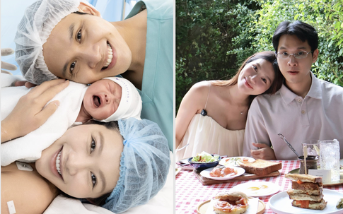 Một Á hậu Việt vừa đón con trai đầu lòng cùng chồng doanh nhân