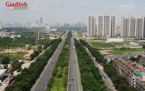 Bất ngờ trước giá đất ở trên trục đường Đại Lộ Thăng Long, Hà Nội khi tuyến đường sắt đô thị số 5 khởi động
