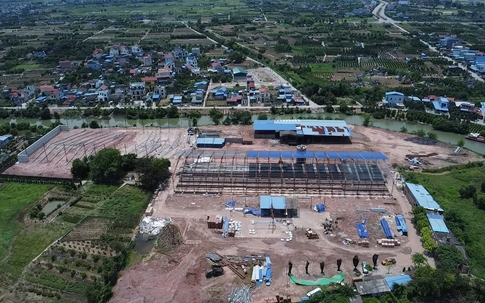 Ninh Bình: Loạt công trình 'mọc lên' tại nhà máy gạch Điền Xá khiến người dân bất an