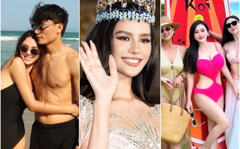 Tin sao ngày 15/5: Nhóm bạn thân của Quỳnh Kool gây sốt với bikini; đương kim Miss World rạng rỡ tại Việt Nam; vợ chồng Bùi Tiến Dũng khoe vóc dáng 'cực phẩm'