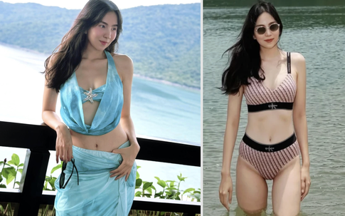 Mai Ngọc về mốc 52 kg sau sinh, diện bikini khiến fan không khỏi trầm trồ