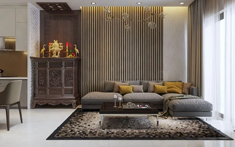 Nguyên tắc 'vàng' bố trí bàn thờ phòng khách chung cư và nhà ống hợp phong thủy