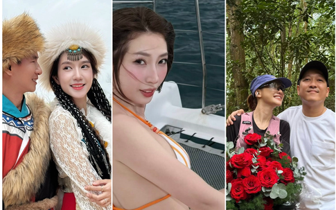 Tin sao ngày 21/5: Khổng Tú Quỳnh nhan sắc thăng hạng, Trường Giang lãng mạn với Nhã Phương, Lý Hải dập tắt tin đồn
