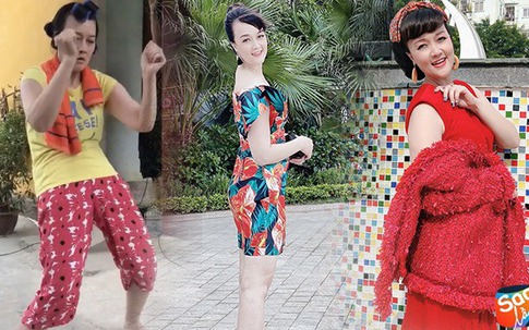Nữ nghệ sĩ từng lọt top 15 cuộc thi hoa hậu, nhiều lần phải 'dìm nhan sắc' để mang lại tiếng cười cho khán giả
