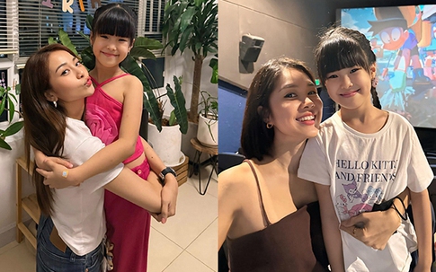 Con gái 7 tuổi đáng yêu của Lê Phương