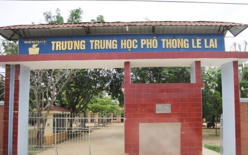 Thanh Hóa: Kiến nghị kiểm điểm Hiệu trưởng Trường THPT Lê Lai sau những vi phạm tài chính
