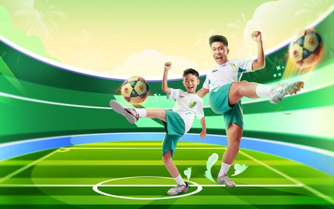 Từ sân cỏ nhỏ vươn tới giấc mơ lớn cùng Ngày hội Bóng đá nhí Nutifood 2026