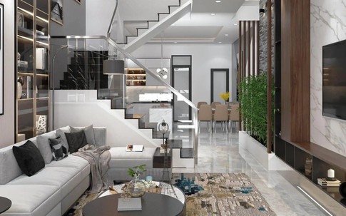 Những điều cần tránh khi đặt cầu thang cho nhà ống để tránh hao tài, phạm phong thủy