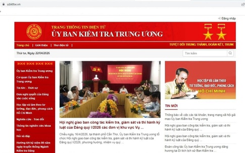 Công an Hà Nội cảnh báo loạt trang mạng xã hội giả mạo Ủy ban Kiểm tra Trung ương