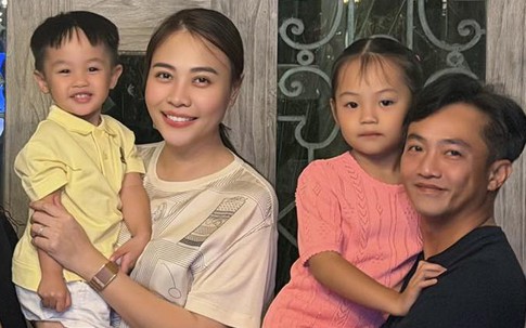 Đàm Thu Trang bên 2 con: 'Mẹ học cách yêu dịu dàng hơn'