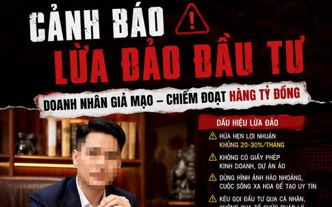Mạo danh doanh nhân nổi tiếng để giăng bẫy lừa đảo đầu tư