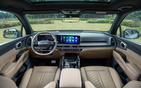 SUV 7 chỗ Kia Sorento Hybrid 2026 thiết kế hiện đại, trang bị đẳng cấp mới chốt giá tại Việt Nam đã khuyến mại lớn