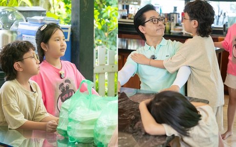 Khoảnh khắc ấm áp của Tuấn Hưng bên vợ và các con trong bữa cơm gia đình