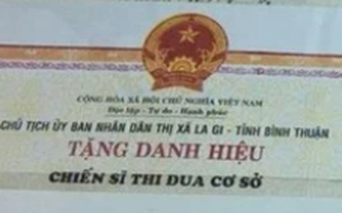 Thay đổi chế độ tiền thưởng danh hiệu “Chiến sĩ thi đua cơ sở” từ ngày 1/7/2026?