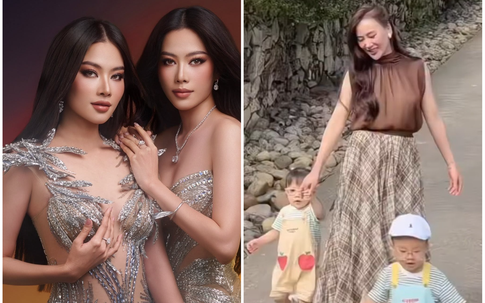 Tin sao 18/6: Nam Anh - Nam Em trước thềm chung kết hoa hậu, Phương Oanh rạng rỡ bên hai con