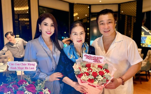Mẹ ruột Lý Hùng tuổi xế chiều đón sinh nhật bình yên, ấm áp bên con cháu