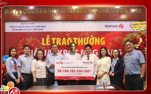 Hôm nay (2/6/2026) có một người trúng Vietlott