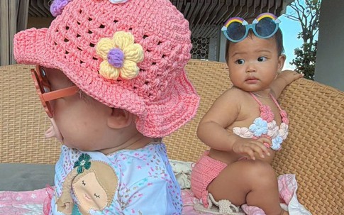 Con gái H'Hen Niê mới 9 tháng tuổi diện bikini cực 'slay'