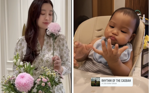 Tin sao 25/6: Đỗ Mỹ Linh chuẩn nội trợ đảm đang; con gái H'Hen Niê lại khiến fan 'tan chảy'