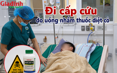 Say rượu, nam thanh niên 22 tuổi ở Điện Biên uống nhầm thuốc diệt cỏ