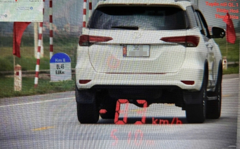 Công an Thanh Hóa công bố danh sách hàng loạt biển số xe ô tô vi phạm giao thông bị phạt nguội