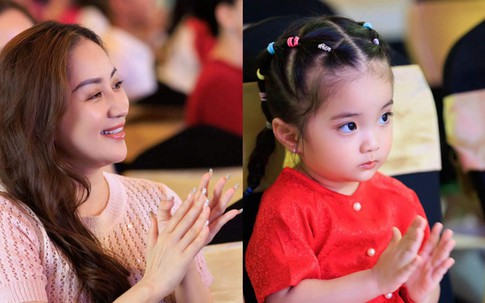 Phan Hiển tự hào khoe góc nghiêng của Khánh Thi và con gái út Lisa