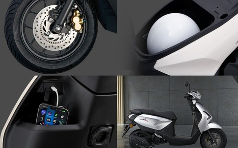 Cạnh tranh Vision, xe ga 125cc của Honda giá chỉ 30,8 triệu đồng thiết kế tiện ích, nâng cấp trang bị, chỉ tốn 2,2 lít/100km