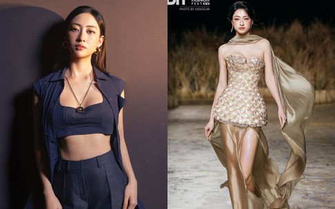 Màn catwalk viral của Lương Thùy Linh