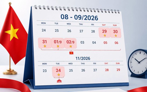Chi tiết lịch nghỉ lễ Quốc khánh 2/9 và Ngày Văn hóa Việt Nam 24/11