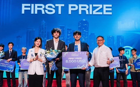 Đội thi Singapore giành quán quân Asian Hackathon for Green Future 2026 lần đầu tiên tổ chức tại Việt Nam