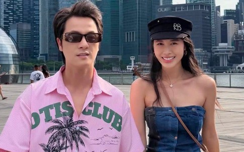 Đăng Khôi gây chú ý lời hẹn 'yêu thêm nhiều kiếp nữa' với bà xã hot mom nhân ngày đặc biệt