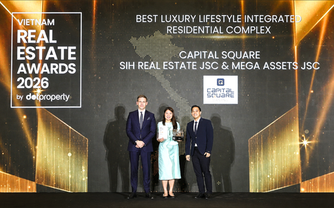 Capital Square được vinh danh: Dự án tổ hợp nhà ở kiến tạo chuẩn mực sống sang tốt nhất Việt Nam 2026