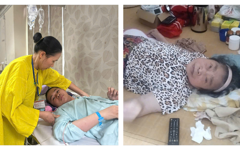 MS 1106: Mẹ già nằm một chỗ vì tai biến, con cần tiền điều trị u não, người phụ nữ nghèo ở Nghệ An cầu cứu